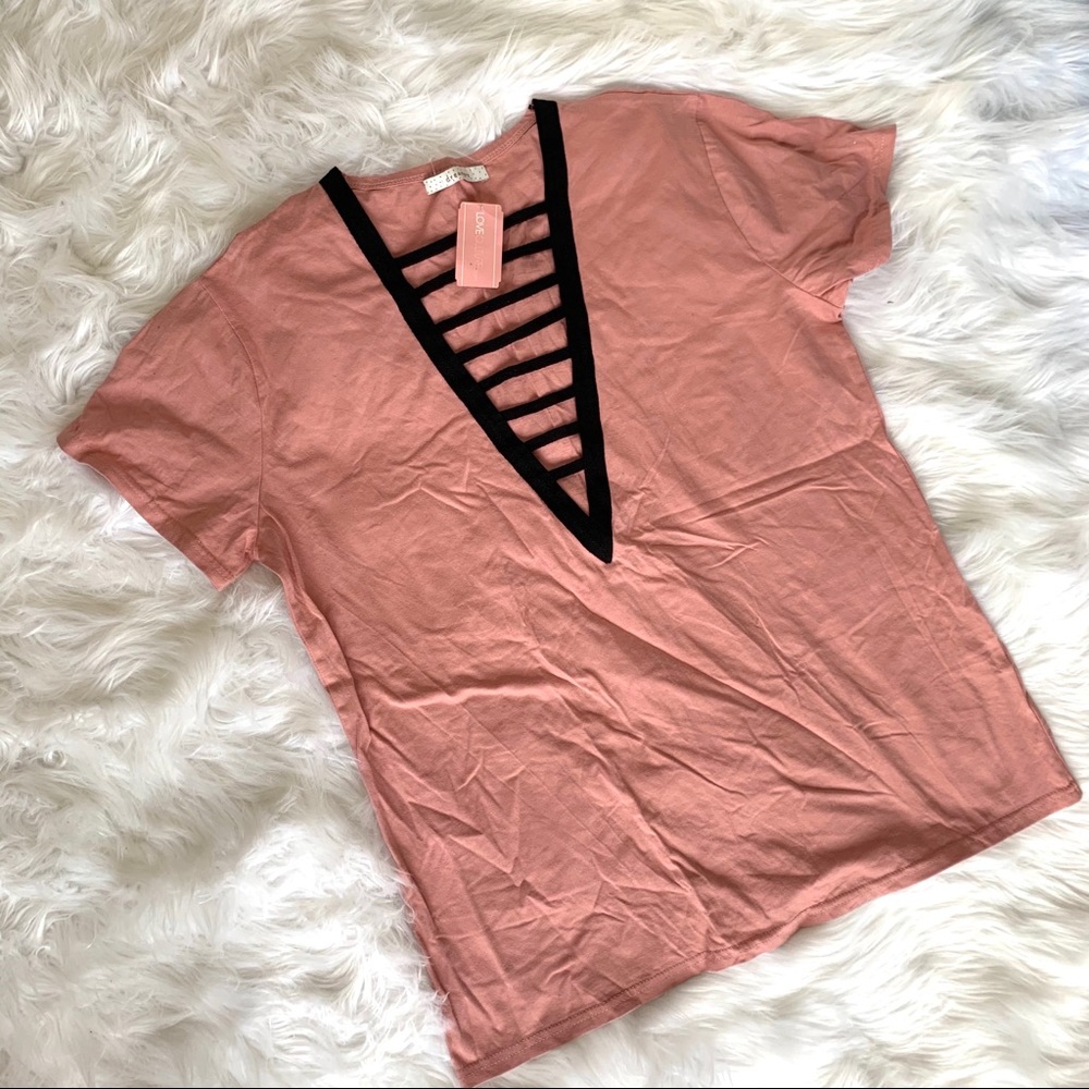 Oversized Dusty Pink TShirt